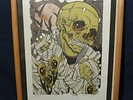 Pushead Birdcatcher Print #41/250 Signed septic death
