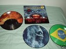 Iron Maiden Rock In Rio Triple Pic Discs Unplayed
