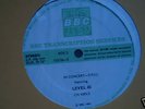 BBC TRANSCRIPTION SERVICES LEVEL 42 IN CONCERT - 319 LP