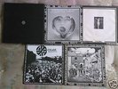 CRASS x 4 LPs + 1 BOX SET  NR MINT discharge gbh kbd