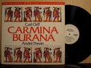 MFSL carl orff CARMINA BURANA lp ANDRE PREVIN nm