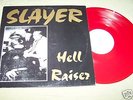 SLAYER - Hell Raiser  Gold on Black Cover - Red Vinyl