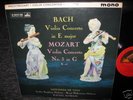 DE VITO bach & mozart violin concerto KUBELIK ALP 1856