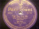 1924 Ethel Waters & great JOE SMITH, CORNET @ Paramount