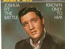 RARE PIC SLEEVE- ELVIS PRESLEY- JOSHUA FIT THE BATTLE