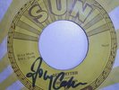 Johnny Cash  S SUN 241 US  50´s  original Unterschrift