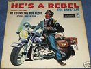 THE CRYSTALS He's a Rebel  UK 63 Orig EX++ LP