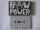 RAW POWER orig.'83 cassette LP EX+ Italy H/C Punk KBD