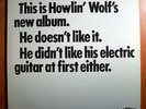 HOWLIN' WOLF NEW ALBUM…DOESN'T LIKE IT ORIG'68 CADET LP