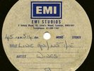 DEMO ACETATE PAUL McCARTNEY & WINGS 