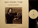 AUDIOPHILE WaterLily ARTURO DELMONI Bach Kreisler Ysaye