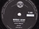 1961  ELVIS PRESLEY 78 WOODEN HEART /G.I. BLUES
