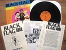 BLACK FLAG Saccharine Trust Raymond PETTIBON LPs promo