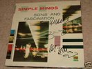 RARE SIGNED 3x SIMPLE MINDS SONS LP GENUINE FREE POST