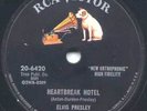 ELVIS PRESLEY - Heartbreak hotel - RCA 78rpm