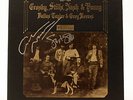 Orig CSNY Deja Vu LP Crosby Stills Nash Young AUTOGRAPH