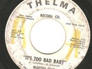  Northern Soul MARTHA STAR on Thelma Dee Jay Promo