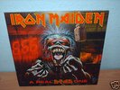 Iron Maiden A Real Live One Brazil Original LP Klapp.