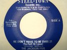 MICHAEL JACKSON-5-JAM SESSION-STEELTOWN 45 /WE DON'T HA