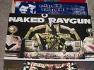 NAKED RAYGUN throb throb l.p.old punk kbd hxc red wax