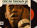 OSCAR BROWN JR - Work song, 4-track EP, SWEDEN 1960 PIC