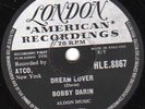 V.RARE BOBBY DARIN 1959 UK#1 78 DREAM LOVER HLE8867 M-