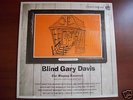 BLIND GARY DAVIS The Singing Reverend LP STINSON NM/NM