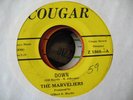 MARVELIERS RARE R&B 45 ON COUGAR 1868 HEAR IT