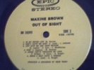 MAXINE BROWN - OUT OF SIGHT - USA EPIC LP DETRIOT CLASS