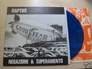 Rare Raptus LP Italy Comp KBD punk Raw power w/ insert