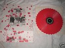 LEFT FOR DEAD ACRID split sawblade lp red vinyl