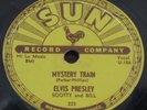 Elvis Presley Mystery Train 78 RPM RCA Victor Record