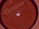 B. ROSS JAYBIRD COLEMAN CHAMPION 15360 BLUES 78 rpm V+