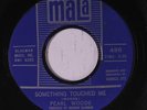 PEARL WOODS: Something Touched Me 45 rare Soul