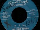 Gary Usher FOUR SPEEDS RPM Sting Ray SURF GARAGE 45