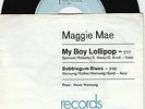 MAGGIE MAE Millie Small Coverversion 45/GER/PIC/PROMO