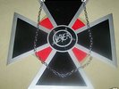 SLAYER - CRIMINALLY INSANE RARE IRON CROSS RED VINYL 7