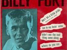 BILLY FURY,Run to my lovin arms Rare SPANISH EP.R 'n R