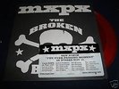 MxPx The Broken Bones EP Red Vinyl 7
