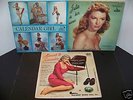 3 PIN-UP GIRL  ALBUMS JULIE LONDON  , JAYNE MANSFIELD