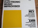 MEV/AMM Live Electronic LP Mainstream Original RARE