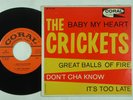 BUDDY HOLLY rockabilly 45 EP BABY MY HEART +3 CORAL
