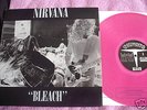 Nirvana Bleach Sub Pop Pink Vinyl LP - Genuinely Mint