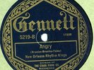 Gennett 5219 NEW ORLEANS RHYTHM KINGS in E- ANGRY