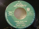 HOLLY TWINS 45 Rockabilly Eddie Cochran I Want Elvis..
