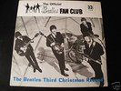 THE BEATLES-RARE 1965 3rd FAN CLUB XMAS RECORD Flex NM