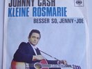 Johnny Cash S CBS D 60er  Kleine Rosmarie  rare PS