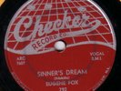 BLUES 78 EUGENE FOX SINNER'S DREAM CHECKER 792