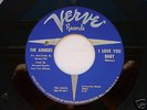 THE AMBERS - I LOVE YOU BABY - VERVE
