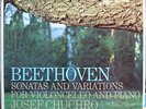 CHUCHRO cello PANENKA piano plays BEETHOVEN Sonatas 3LP
